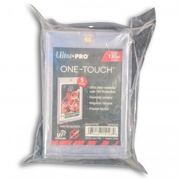 ONE-TOUCH magnetiniai kortų laikikliai su UV apsauga 130PT, 5 vnt. Ultra PRO